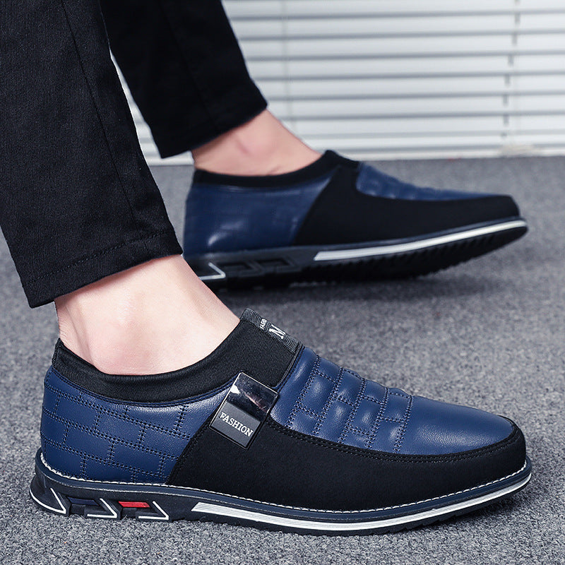 Lace-up British men's shoes