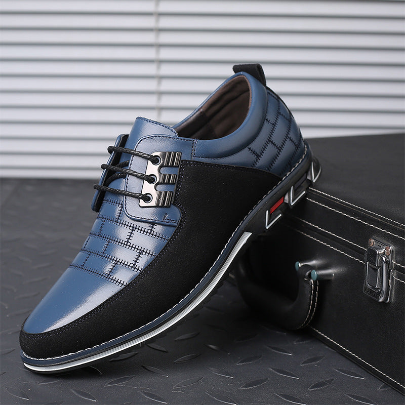 Lace-up British men's shoes