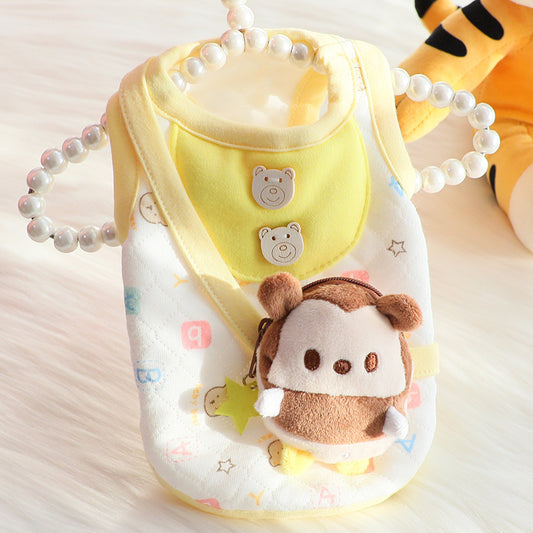 Autumn and Winter Cat Cute Backpack Cotton Vest